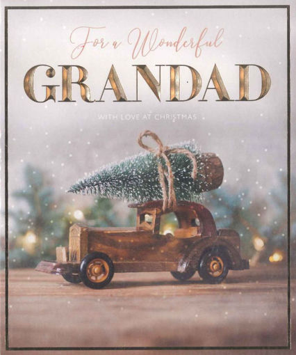 Picture of WONDERFUL GRANDAD CHRISTMAS CARD